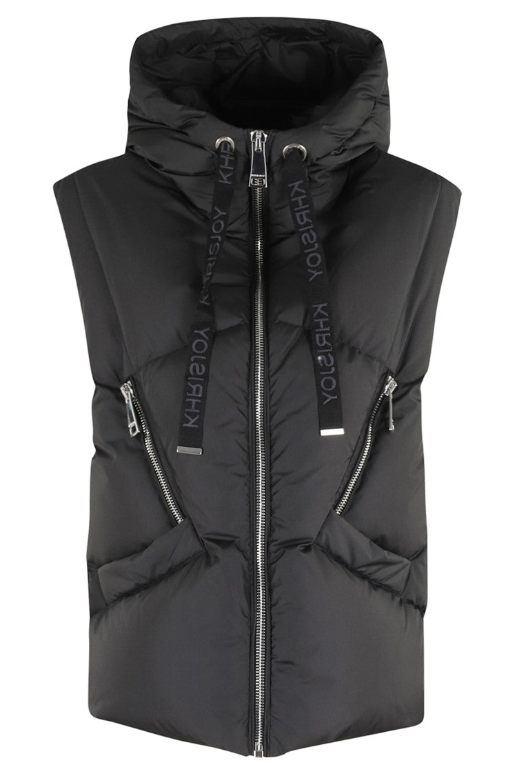 Khrisjoy Matte Nylon Puffer Vest