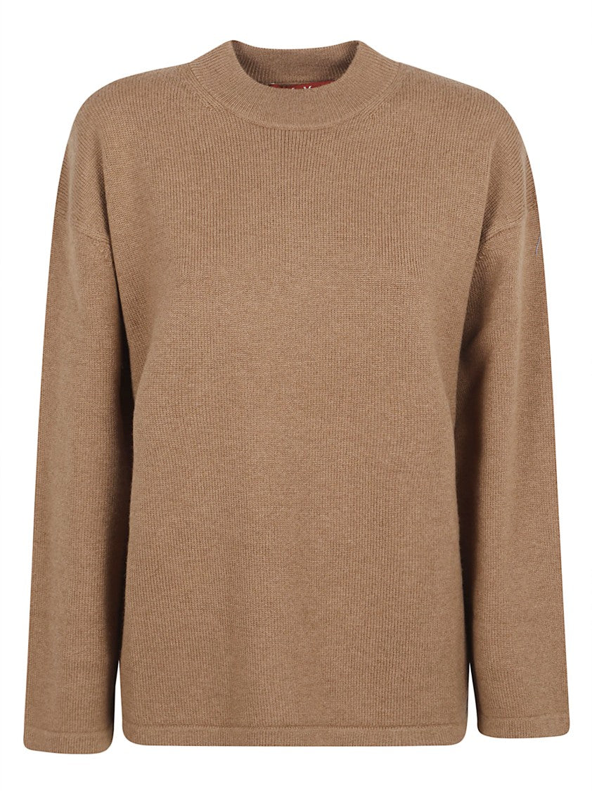 Max Mara Relaxed Fit Crew Neck Sweater