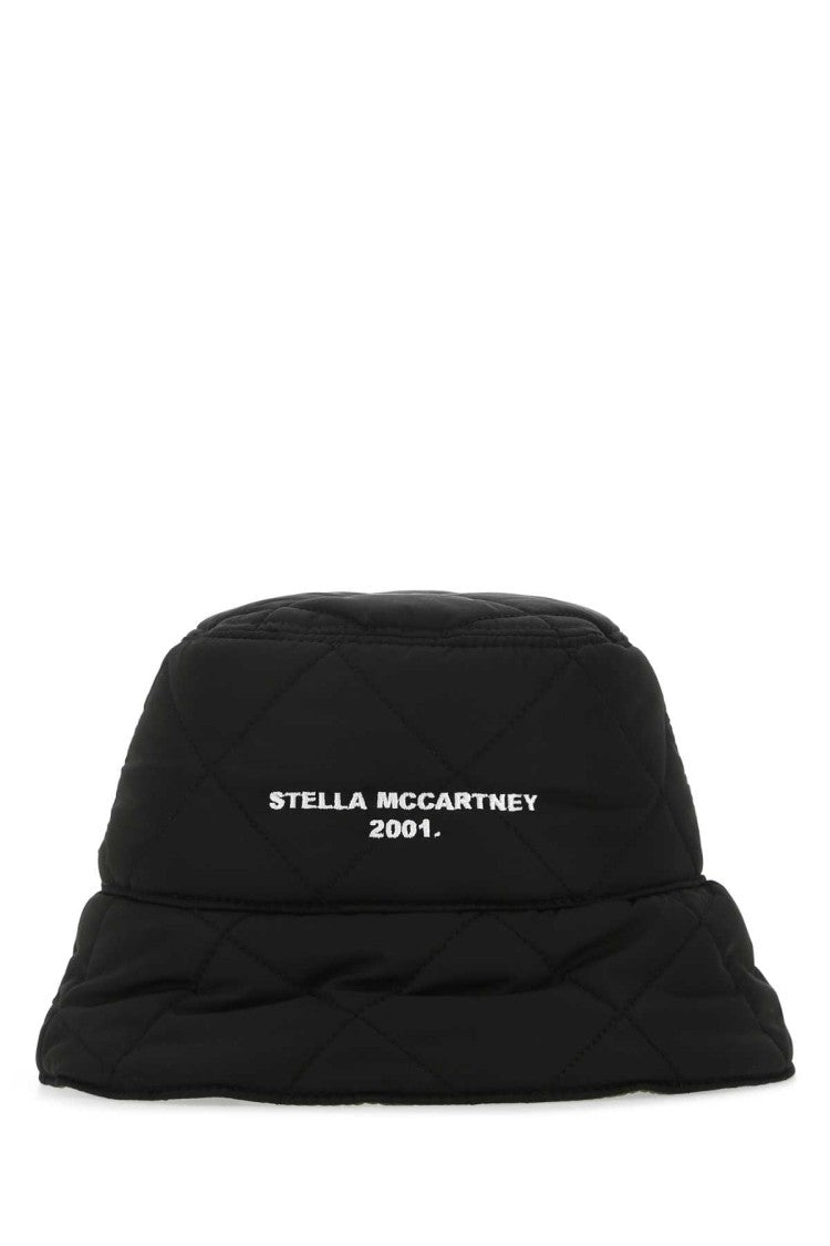 Stella Mccartney Black Nylon Hat