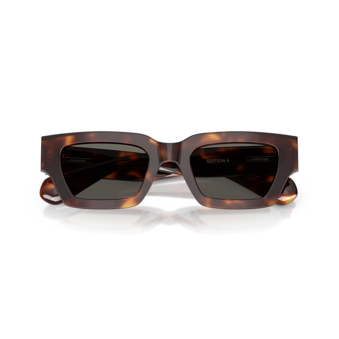 Oliver Peoples 0Ov5612su Bold Rectangular Frame Tortoiseshell Sunglasses