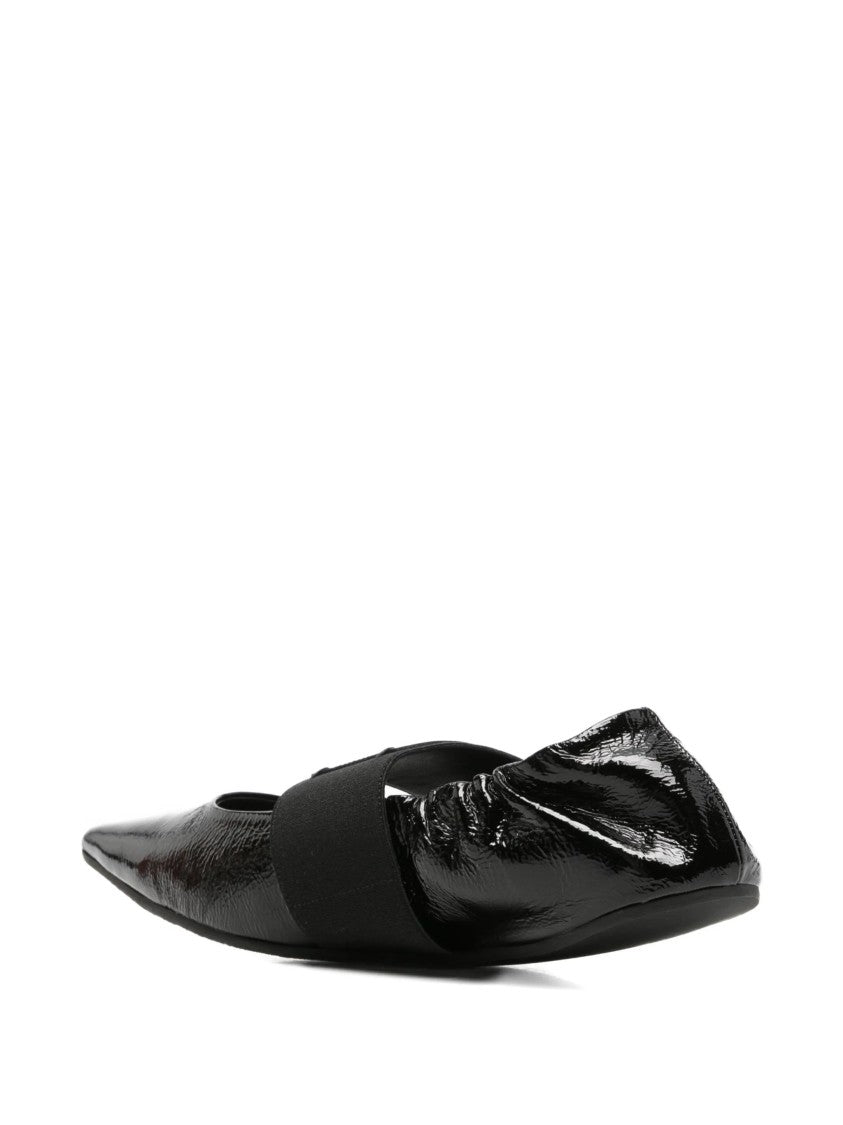 Givenchy Black Crush Ballerina Calf Leather Flats
