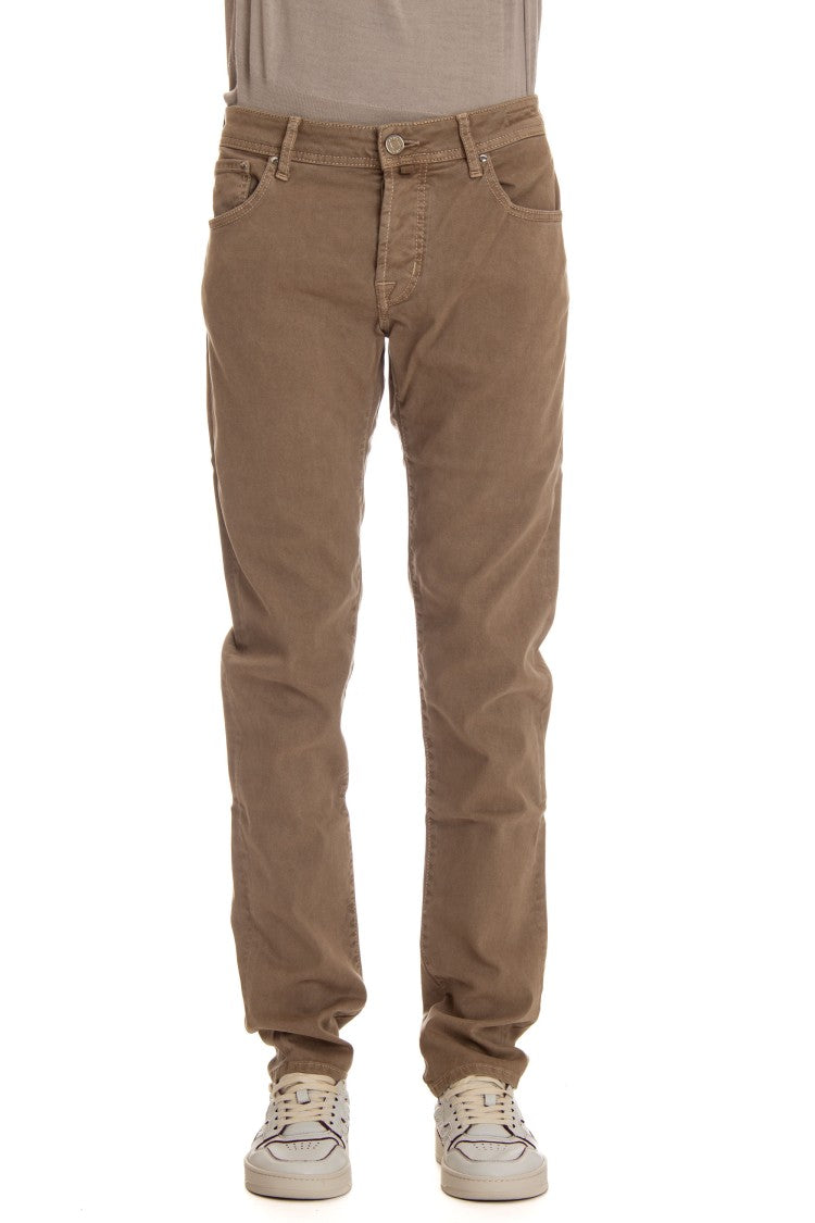 Jacob Cohen 5-Pocket Color Drill Cotton Mod. Nick Slim Fit