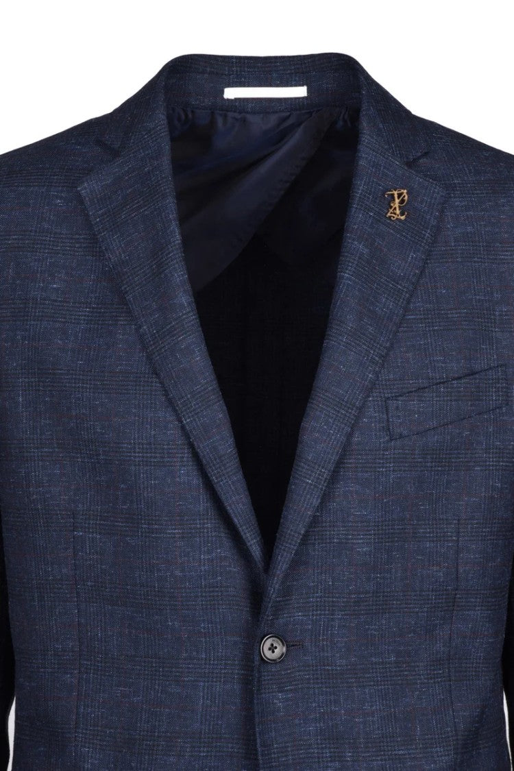 Pal Zileri Unlined Rounded Jacket - Multicolor