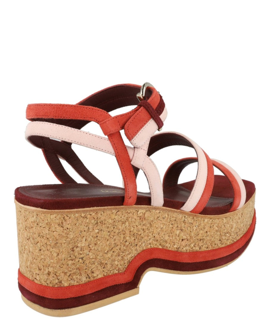 Ferragamo Mysen Wedge Sandals