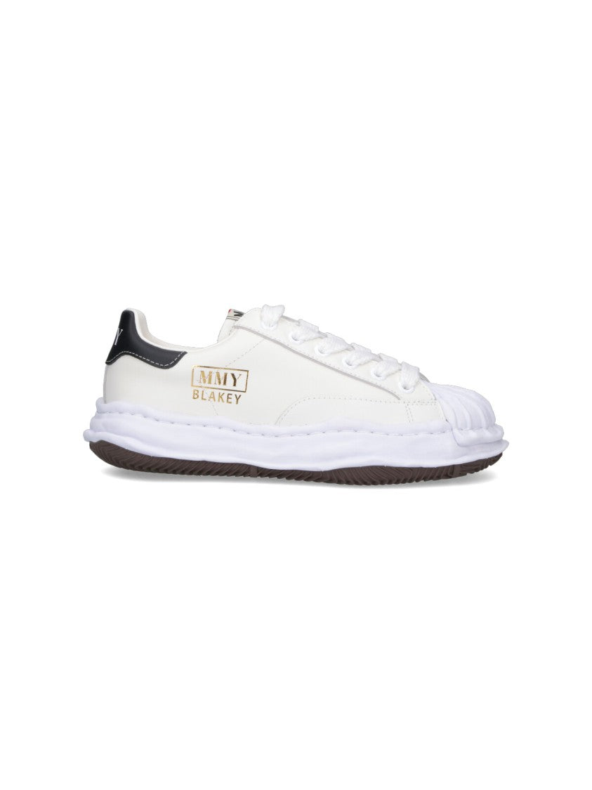 Maison Mihara Yasuhiro White Leather Sneakers