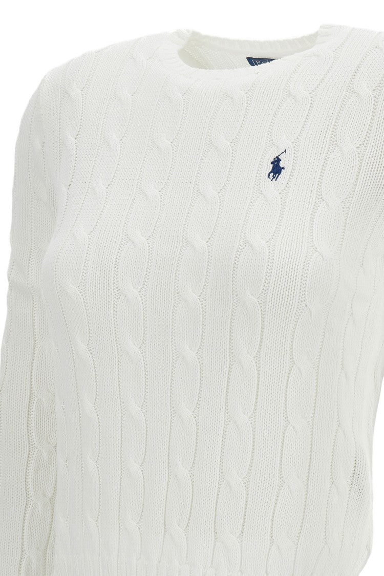Polo Ralph Lauren Cable-Knit Cotton Crew Neck Pullover