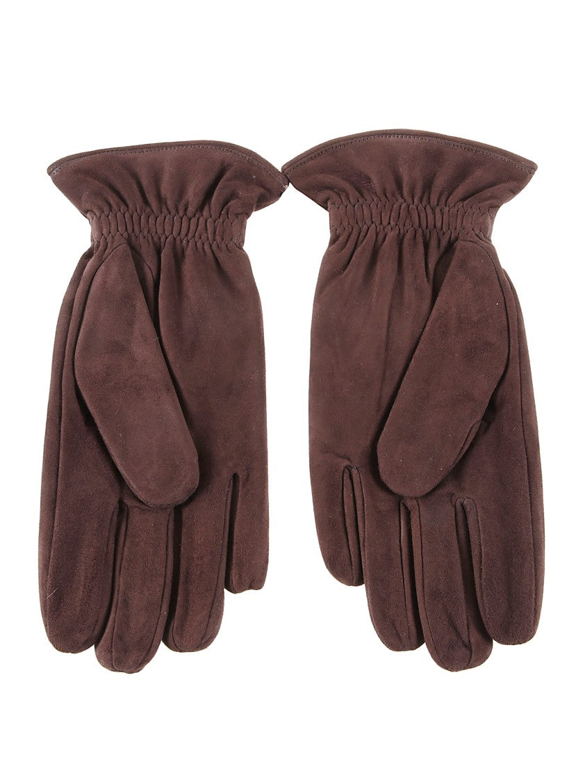 Orciani Shiver Rich Brown Lambskin Gloves