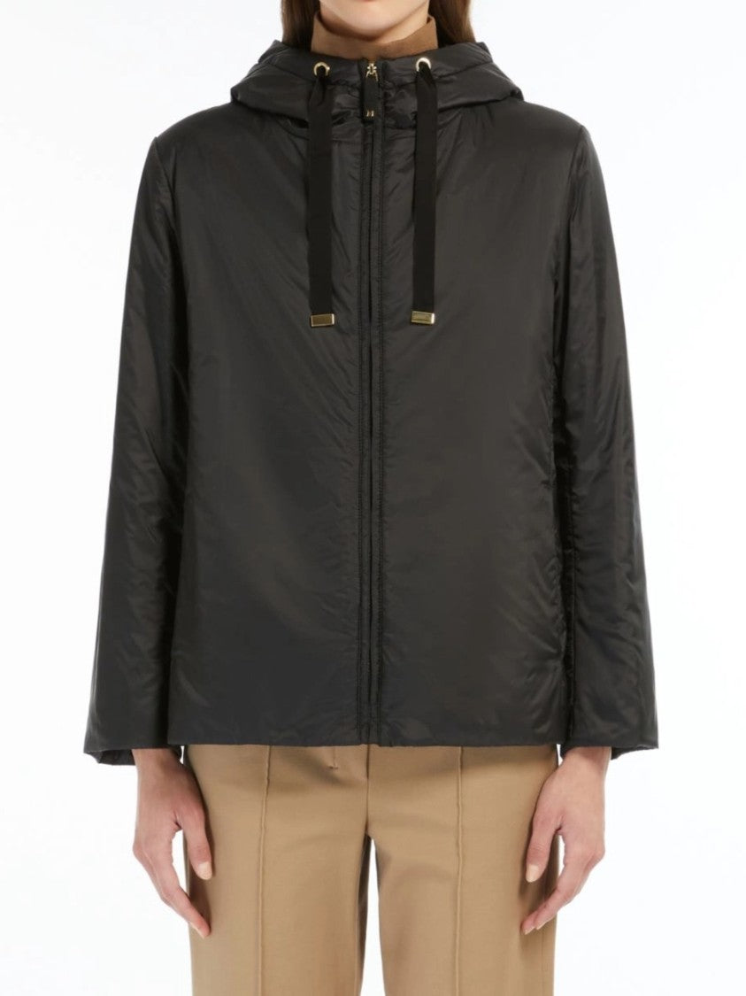 Max Mara Greenh Boxy Hooded Zip Jacket