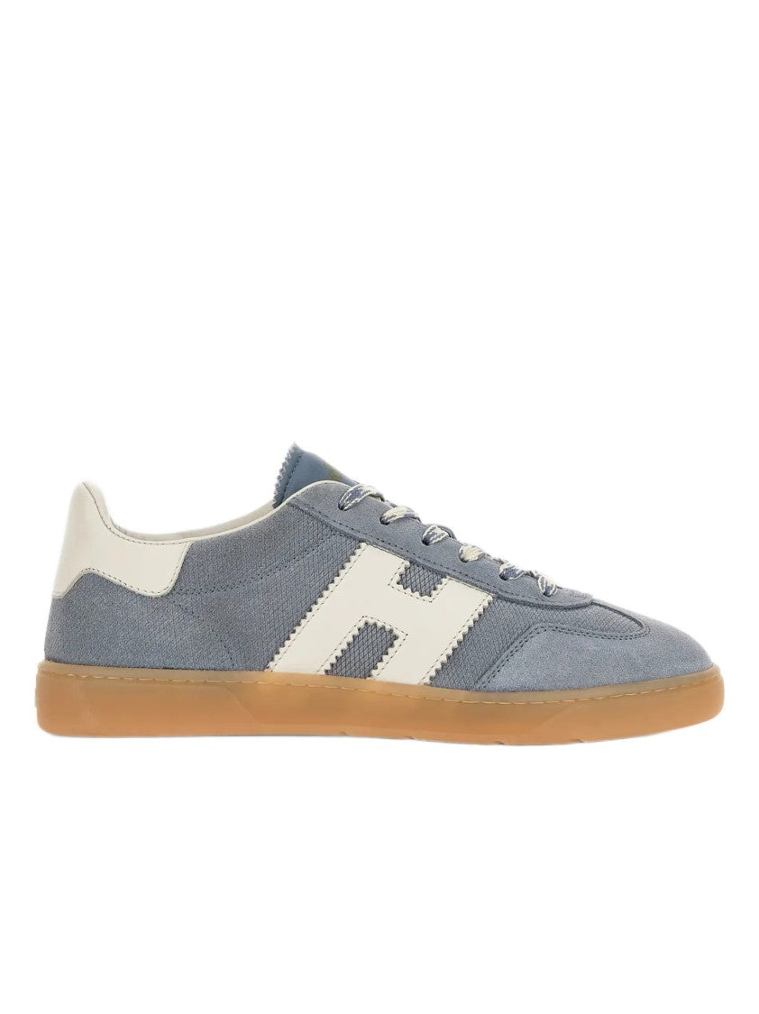 Hogan Light Blue Sneakers With Retro And Contemporary Elements
