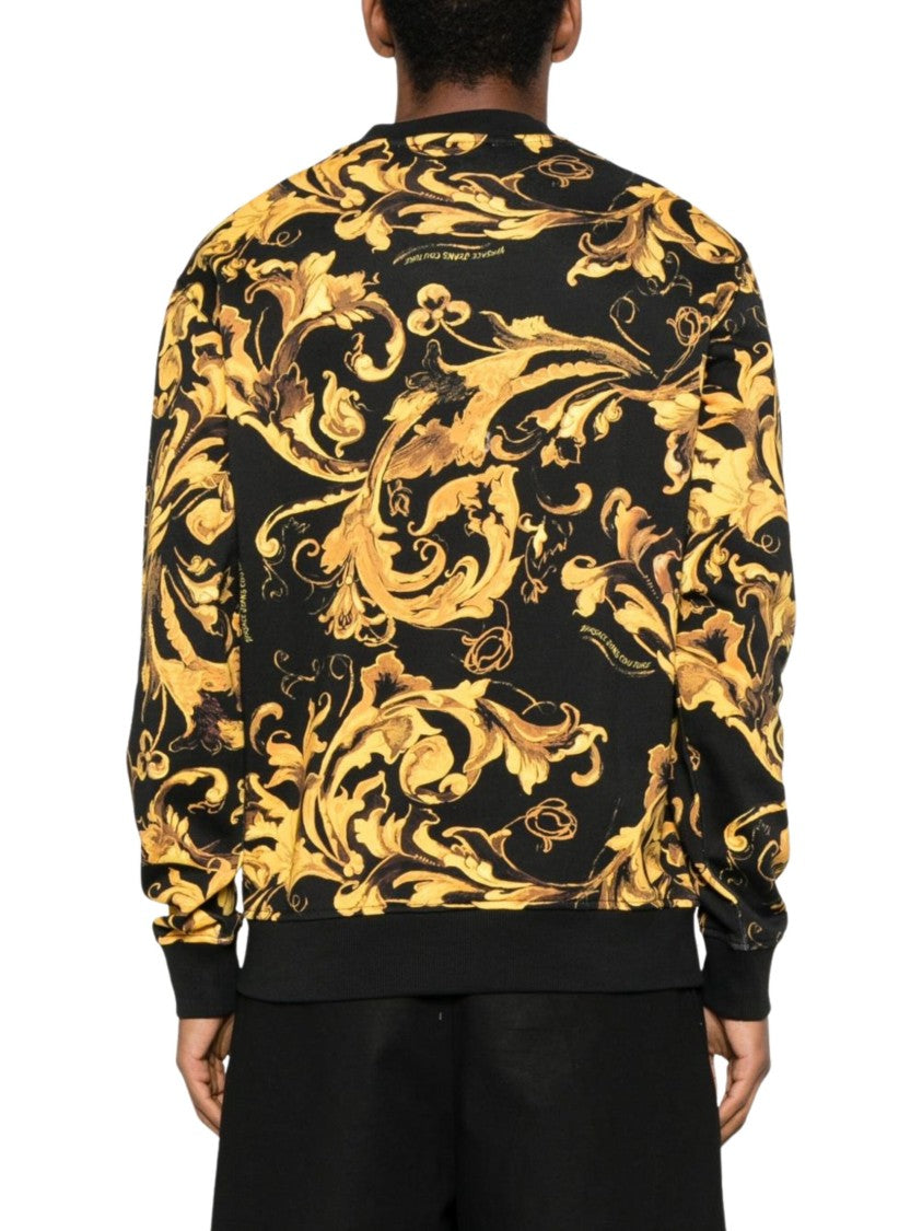 Versace Jeans Couture Ornate Baroque Print Sweatshirt