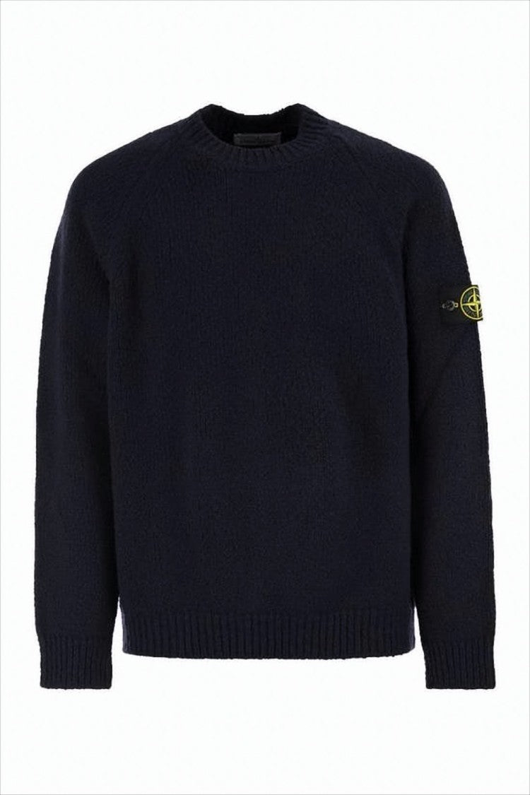 Stone Island Textured Knit Sweater