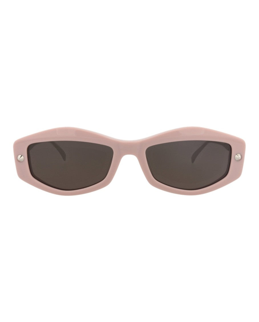 Alexander Mcqueen Square-Frame Recycled Acetate Sunglasses