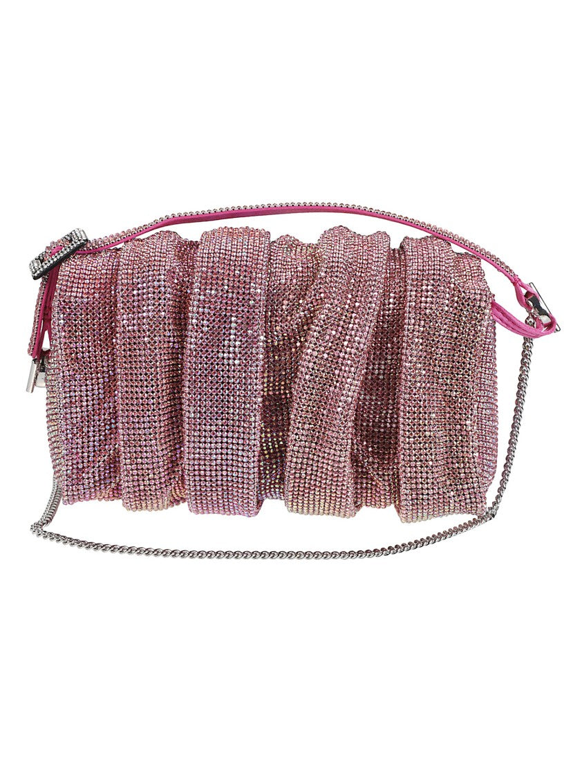 Benedetta Bruzziches Iris Bag Textured Aluminium Mesh Shoulder Bag