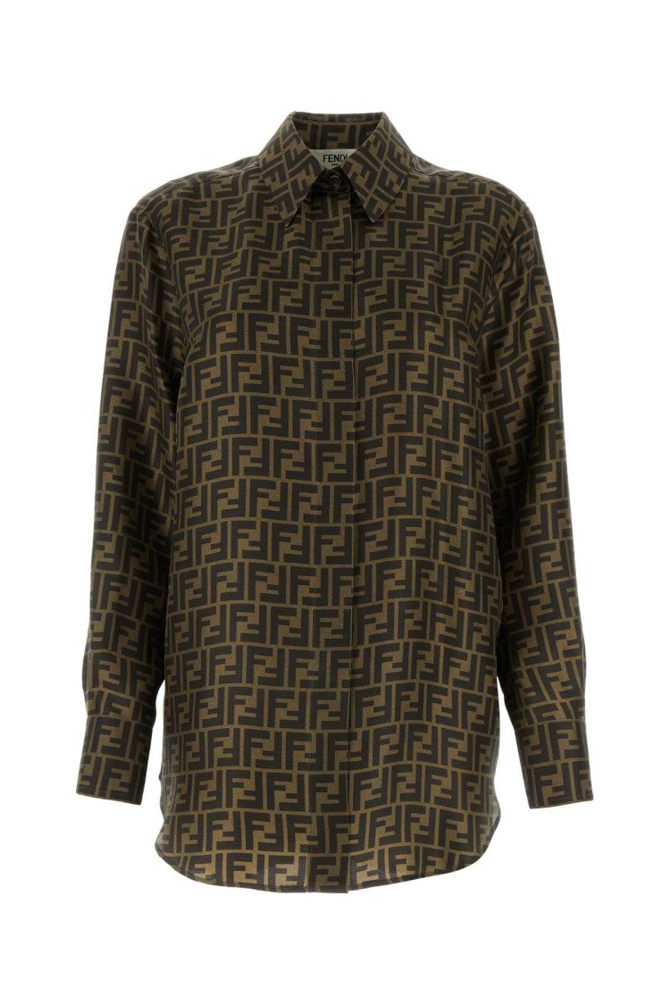 Fendi Printed Twill Shirt