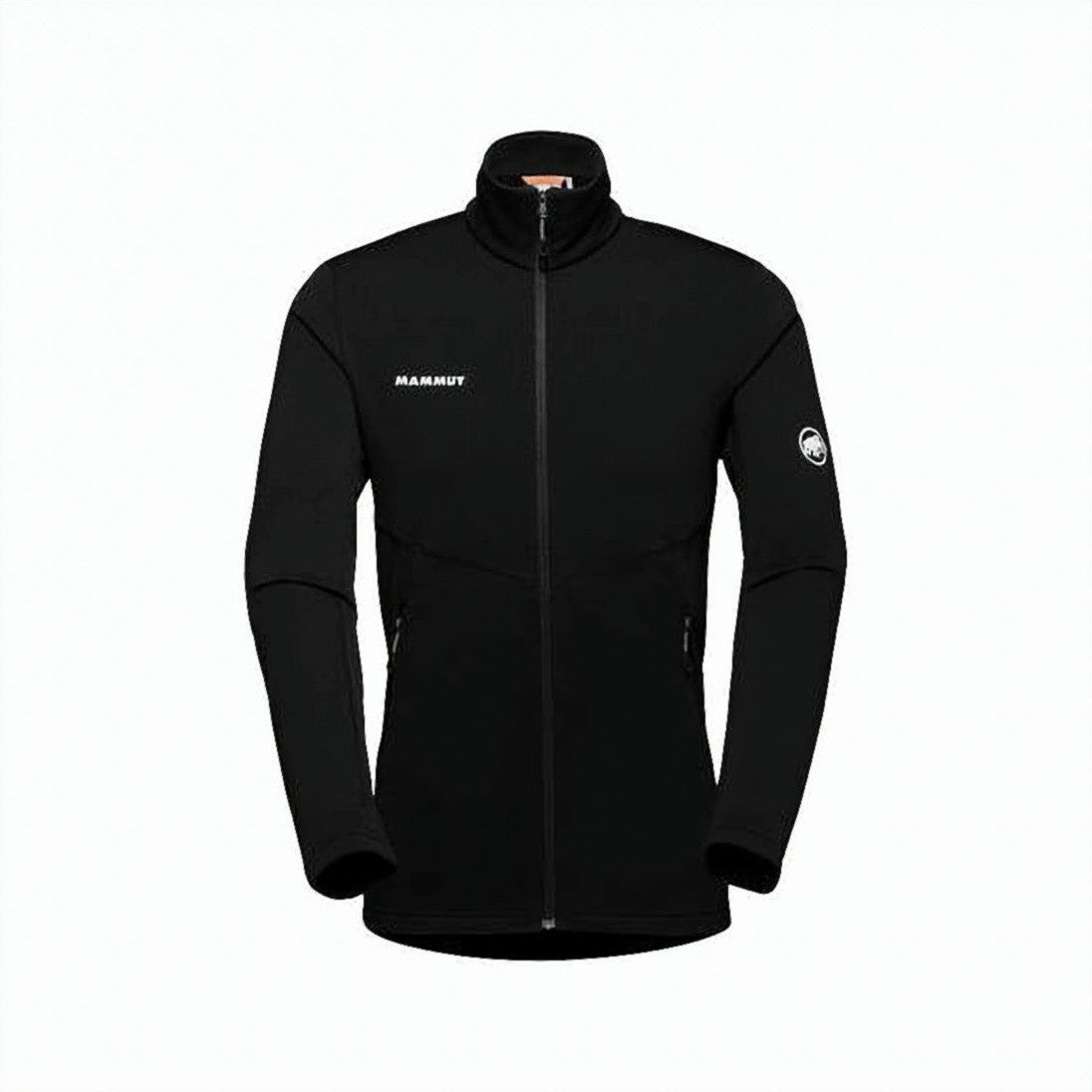 Mammut Fitted Black Jacket With High Collar