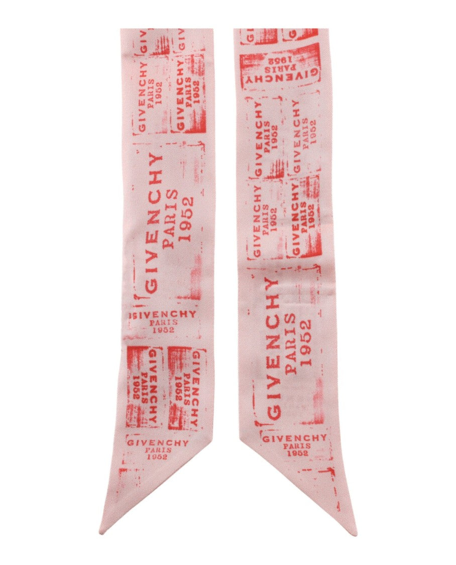 Givenchy Patchwork Stamp Silk Bandeau