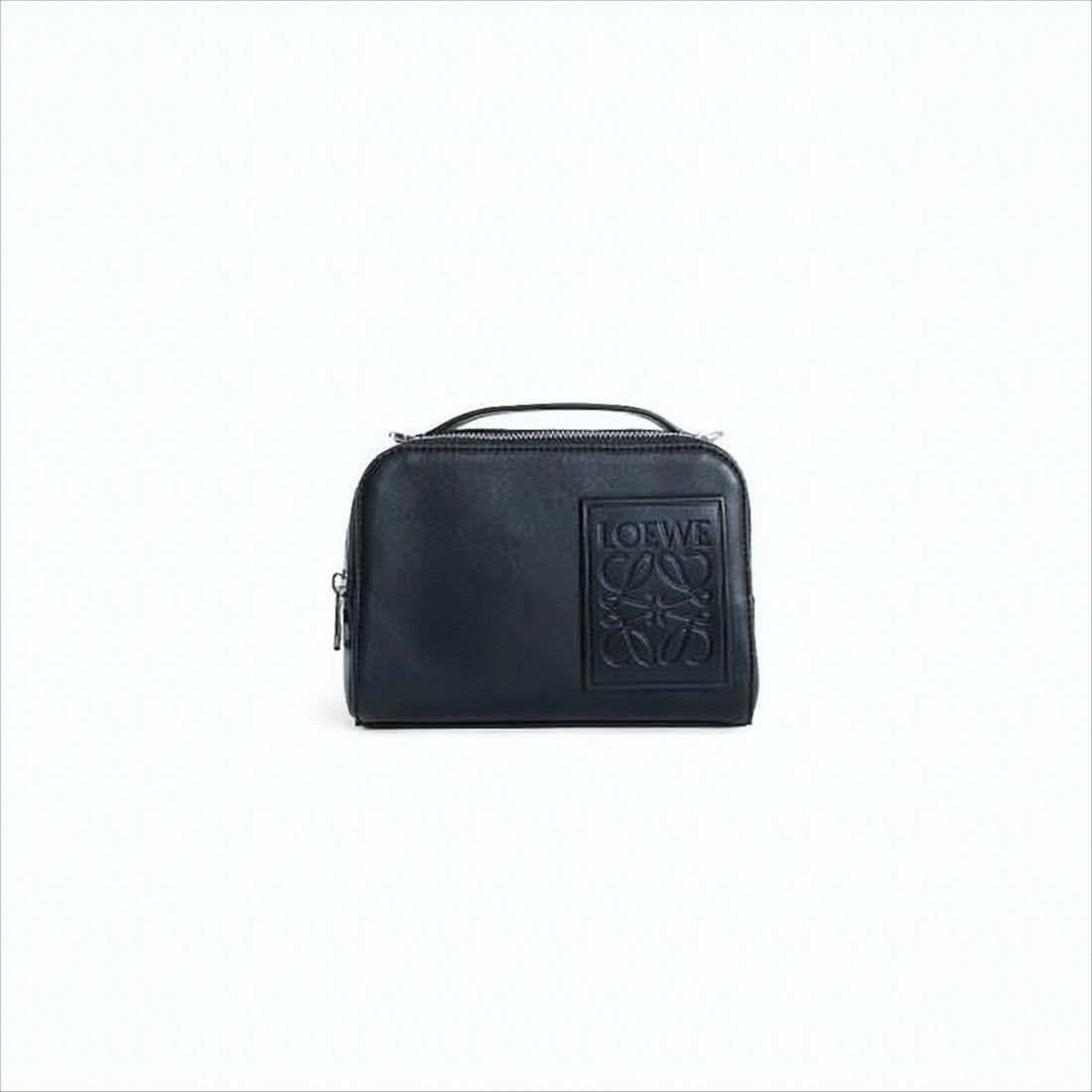 Loewe Rectangular Calf Leather Crossbody Bag With Branded Detailing