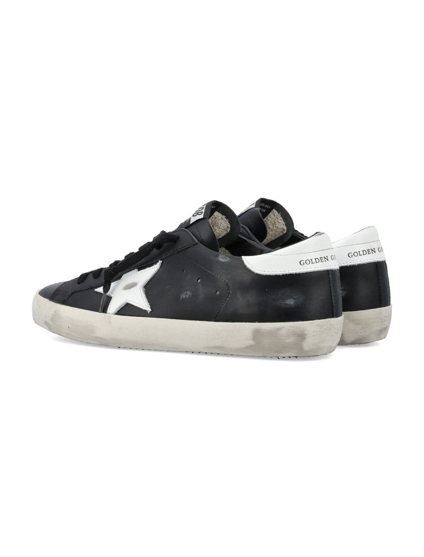 Golden Goose Superstar Low-Top Sneakers With Distressed Finish