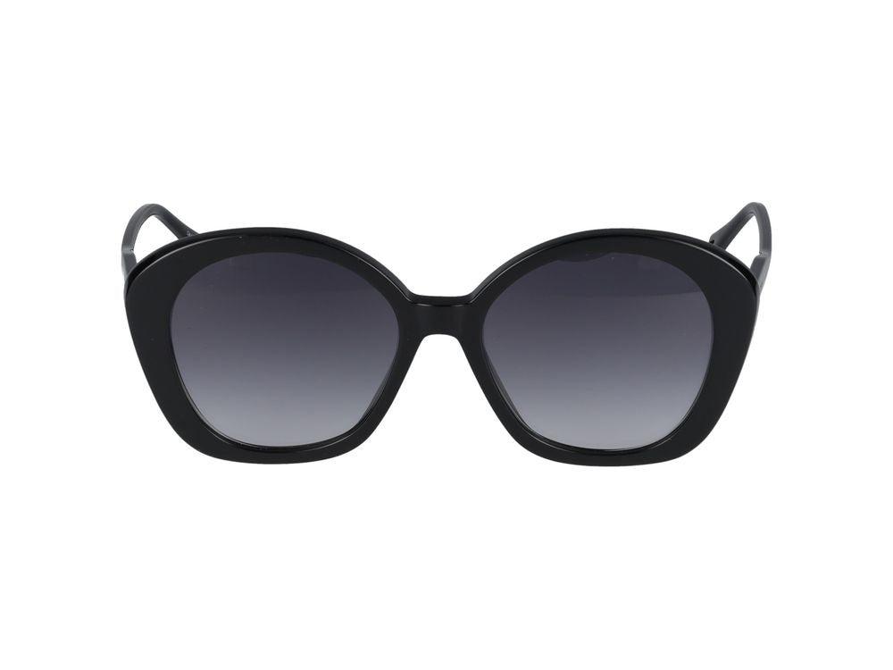 Chloé Sunglasses Ch0081s 005 Black Black Blue 55/18/140