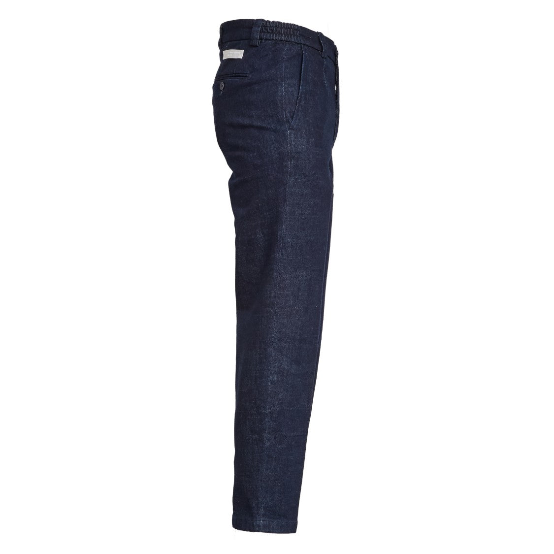 Briglia 1949 Baggy Denim Pants With Stitched Pleats