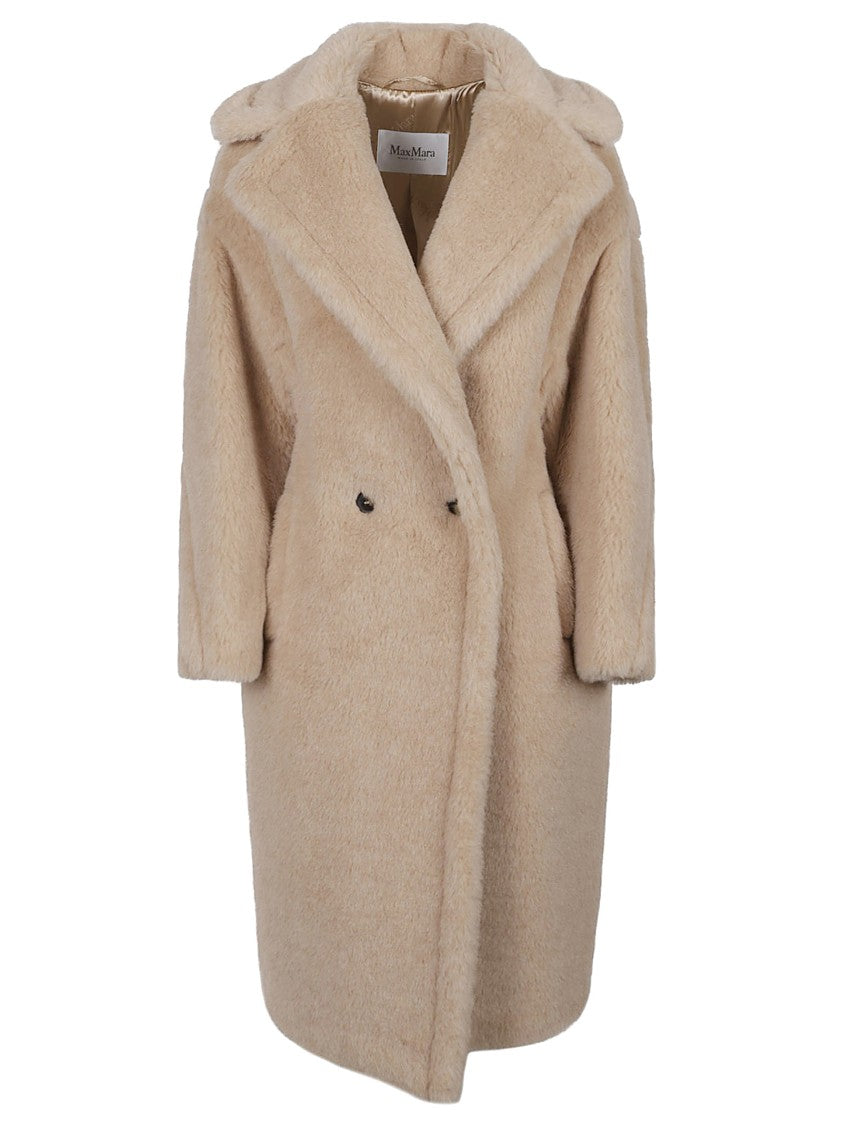 Max Mara Tedgirl Plush Oversized Alpaca Blend Coat