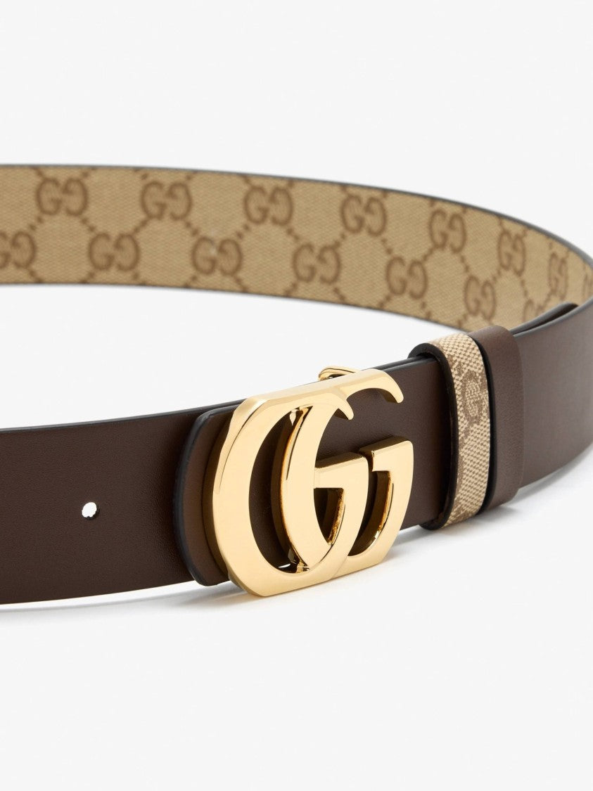 Gucci Beige Belt W.35 Canvas Accessory
