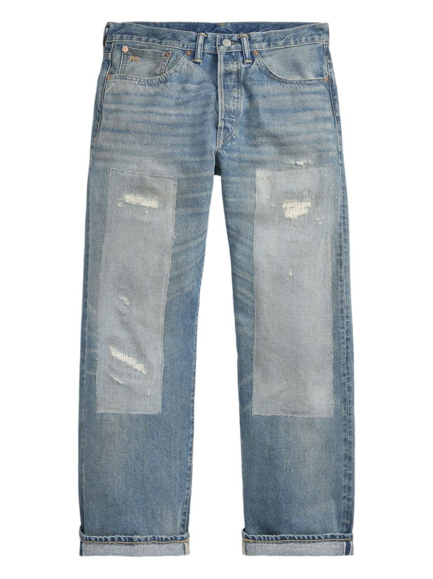 Polo Ralph Lauren Rrl Jeans Clear Blue