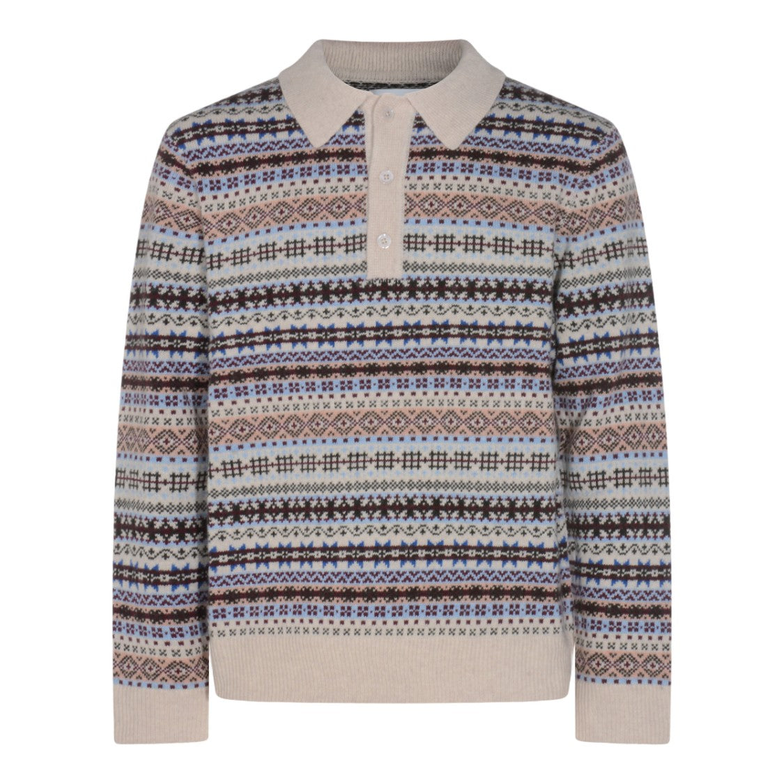 Nn.07 Polo Collar Knit Sweater