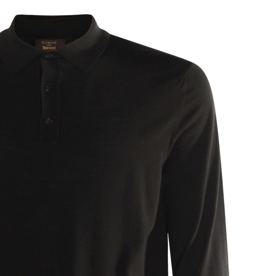 Zanone Long-Sleeved Polo Collar Sweater With Ribbed Cuffs