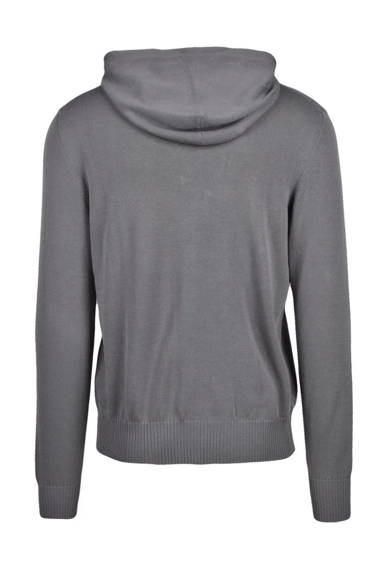 Drumohr Cotton Knit Sweatshirt - Military Green