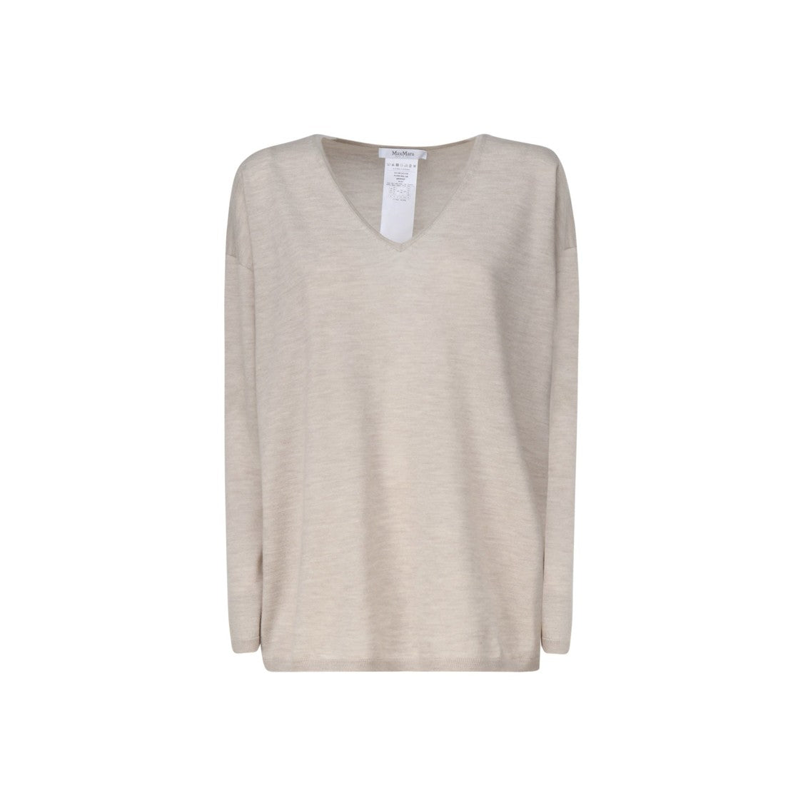 Max Mara Cashmere Freccia Jumper With V-Neckline