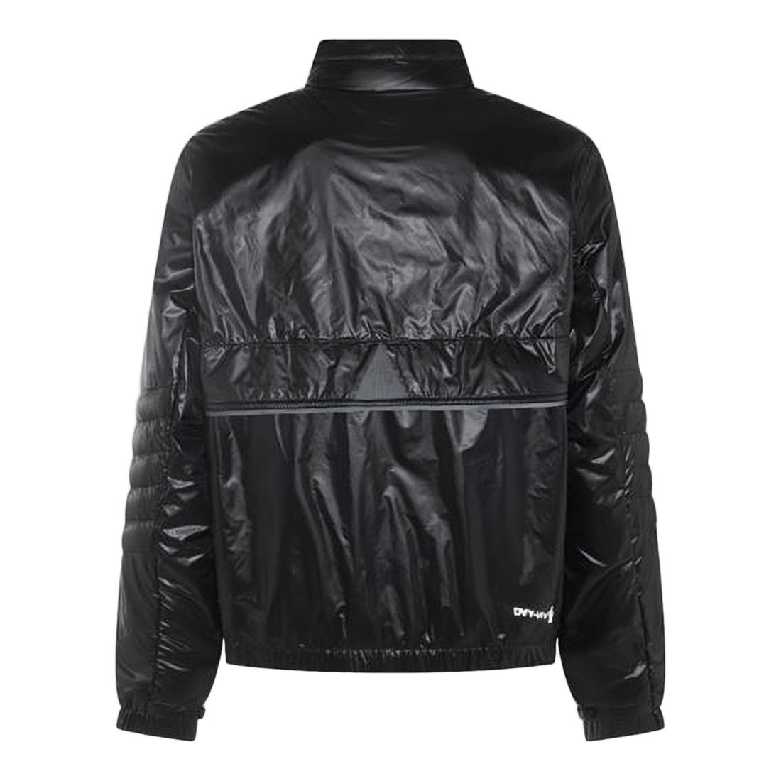 Moncler Quilted Black Casual Jacket With Zippered Pockets