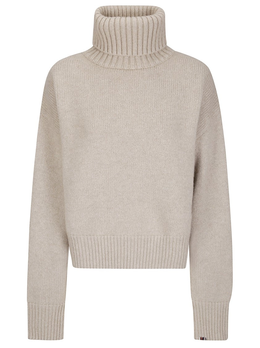 Extreme Cashmere Oversized Cashmere Sweater With Ribbed Detailing