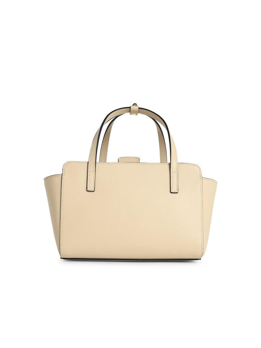 Hidesins Flap S Premiere' Butter-Coloured Leather Bag