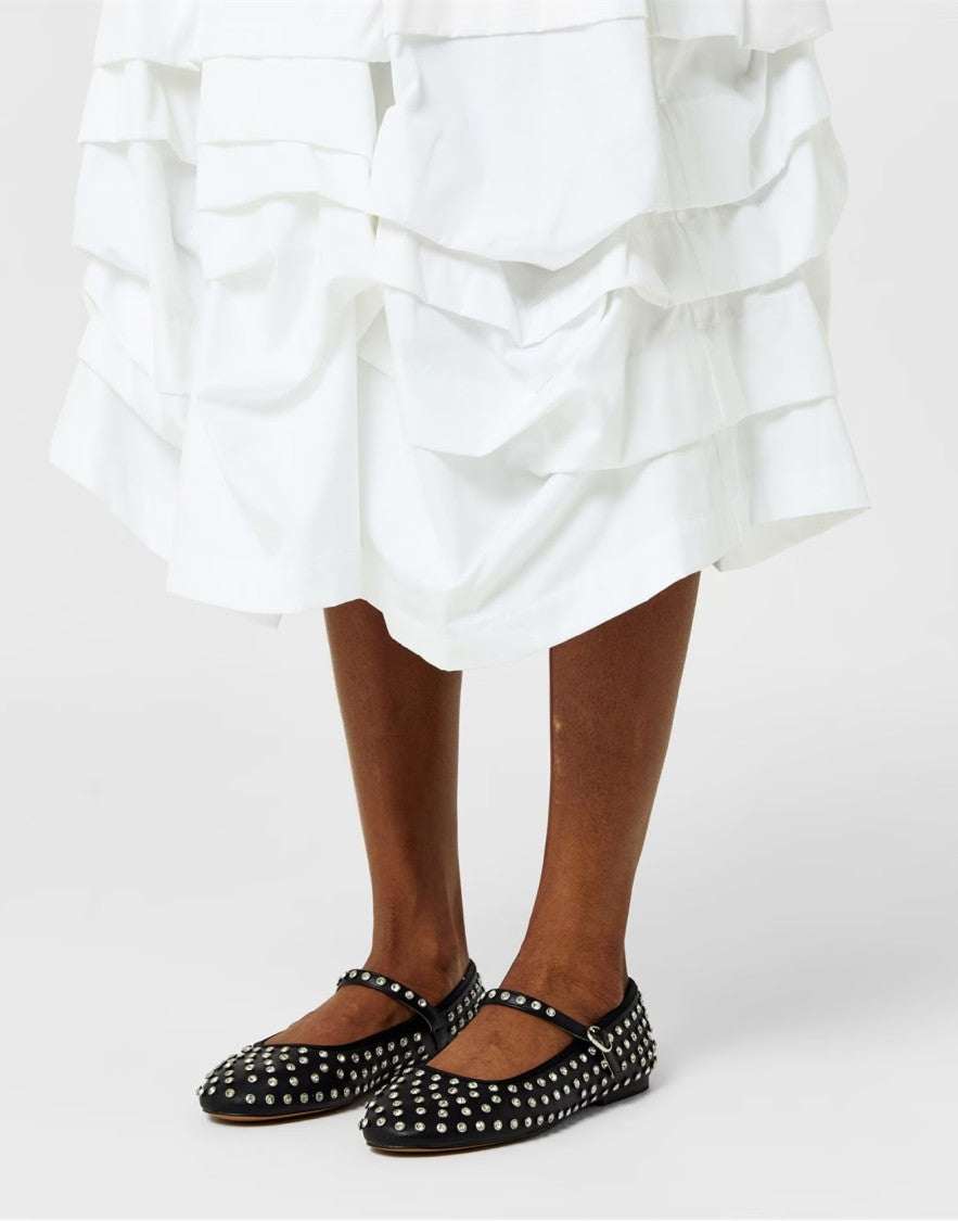 Steve Madden Vinetta-R Rhinestone Mary Jane Ballerina