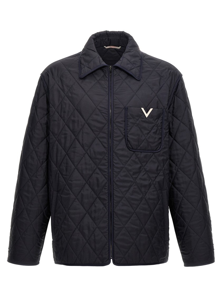 Valentino Garavani Quilted Nylon Jacket