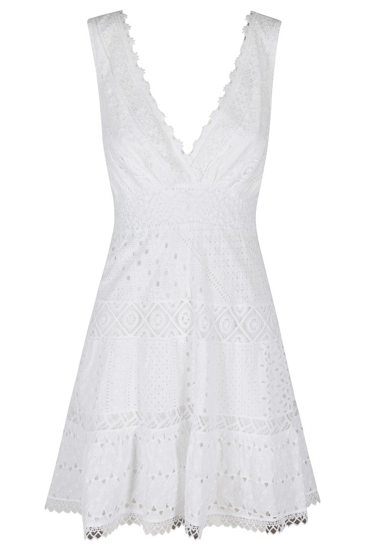 Temptation Positano Sarno Dress - White