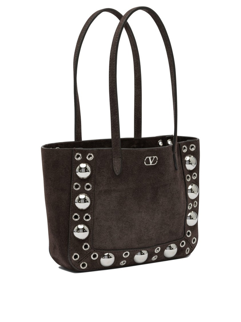 Valentino Garavani Nellcôte" Suede Shoulder Bag