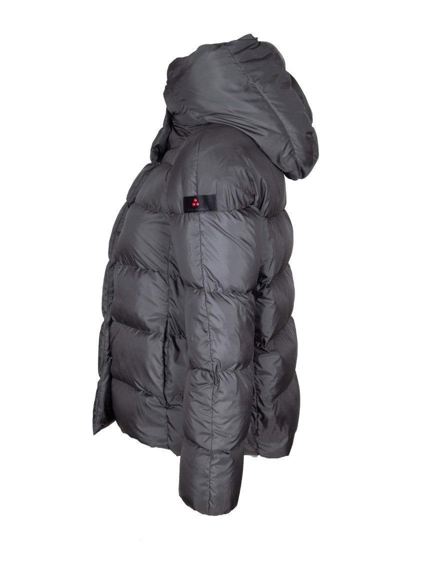 Peuterey Tucano Mqn Superlight Down Jacket In Recycled Fabric, Grey