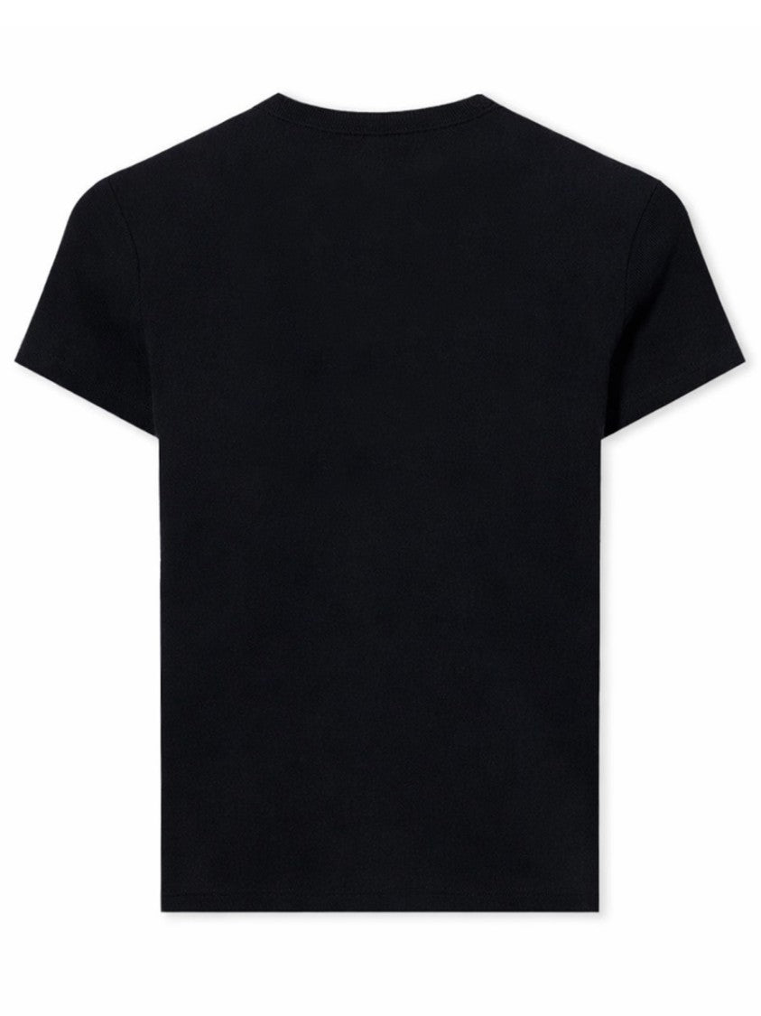 Off-White White Cotton-Blend Slim Crewneck T-Shirt