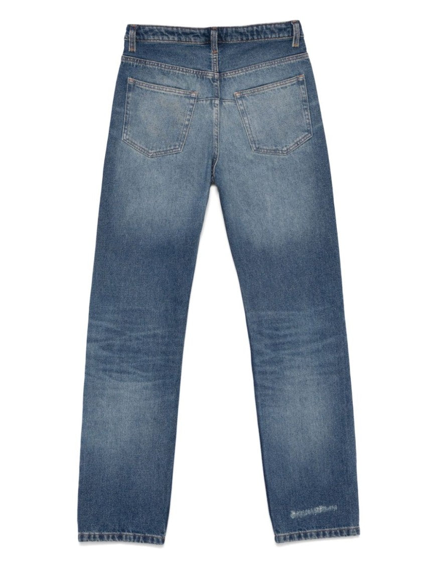 A.P.C. Kylie Indigo High-Waisted Jeans