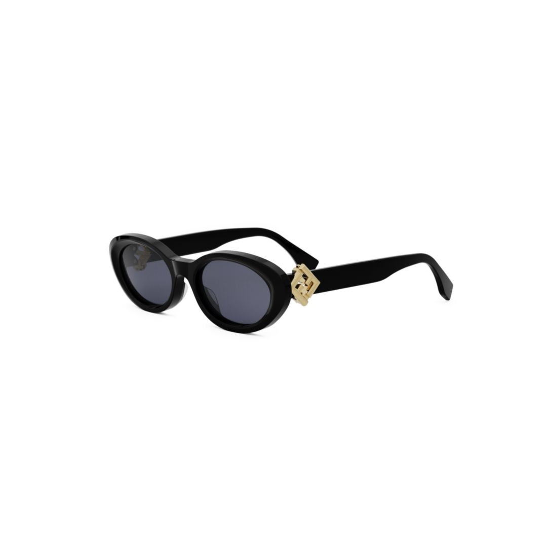 Fendi Fe40140u Oval Acetate Sunglasses