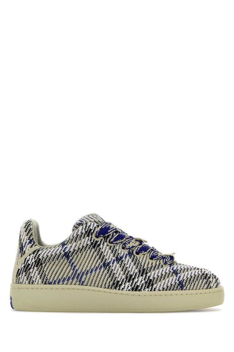 Burberry Embroidered Fabric Box Sneakers