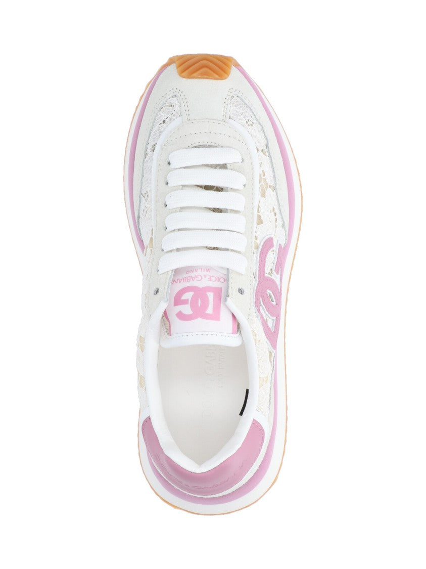 Dolce & Gabbana Cushion Sneakers – White
