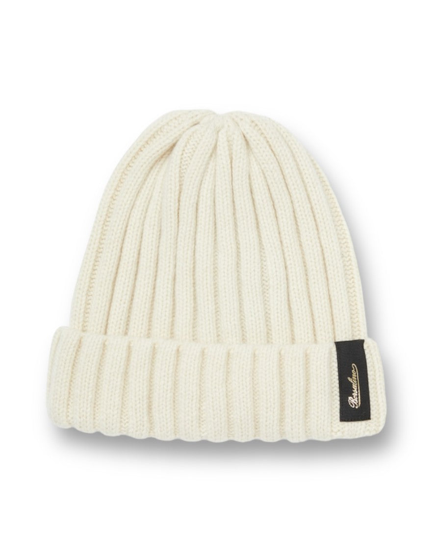 Classico-Donna Beanie In Eco Cashmere With Cuff