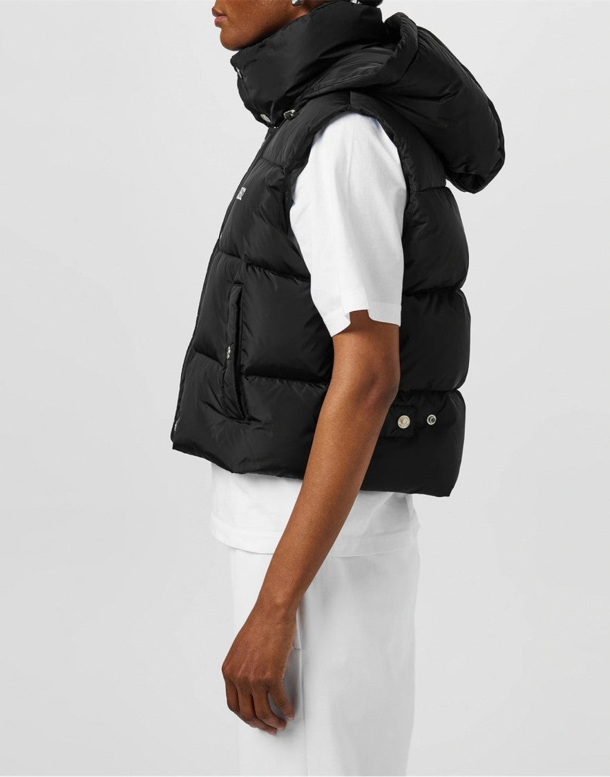 Dsquared2 Logo Printed Down Vest Jacket