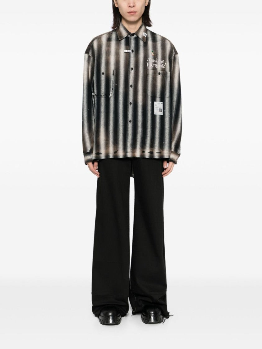 Maison Mihara Yasuhiro Signature Vintage Striped Shirts