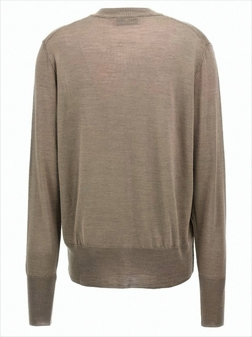 Vivienne Westwood Fine Knit Wool And Silk Cardigan