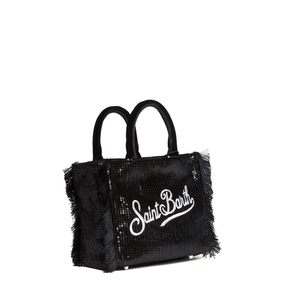 Mc2 Saint Barth Velvet Mini Vanity Bag, Sequins