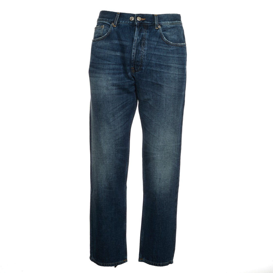Department Five Relaxed-Fit Cropped Denim Jeans